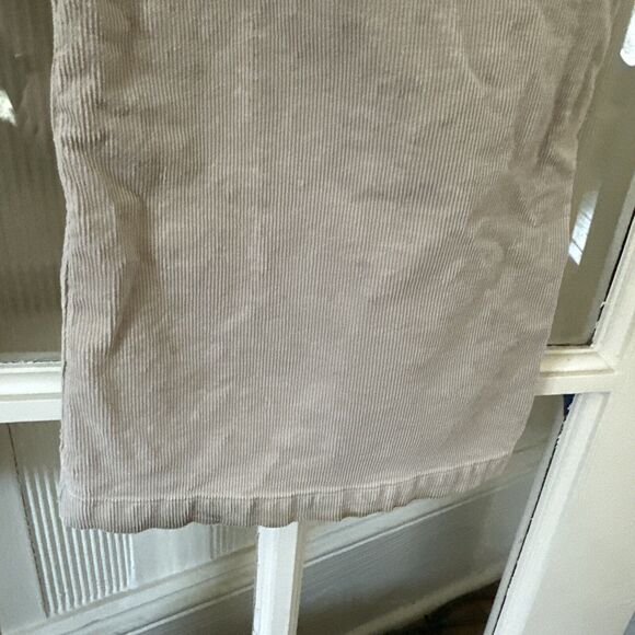 Corduroy Pants Flare Juniors 11 Beige Stretch - Picture 14 of 14